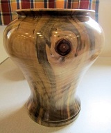 Monkey puzzle tree vase by Bill Burden